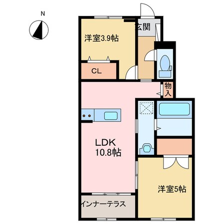 サントゥの物件間取画像